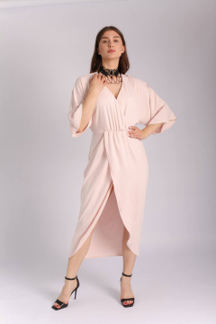 Платье Legend Style D-001/25 пудровый - фото 5