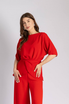 Блуза Legend Style B-028 красный - фото 1