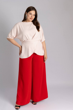 Блуза Legend Style B-028 пудровый - фото 2