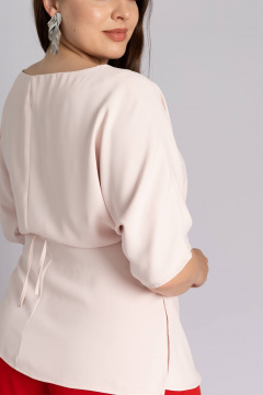 Блуза Legend Style B-028/LONG пудровый - фото 5