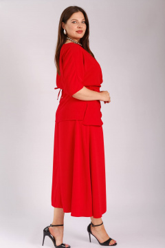 Юбка Legend Style S-010 красный - фото 4