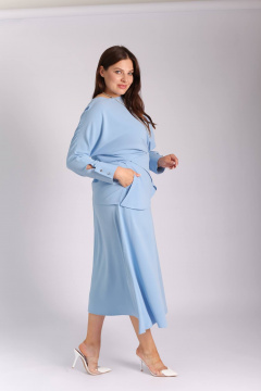 Юбка Legend Style S-010 голубой - фото 2