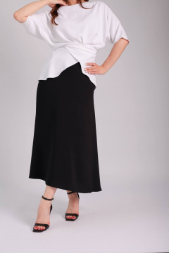 Юбка Legend Style S-010 черный - фото 2