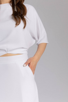 Юбка Legend Style S-010 белый - фото 5