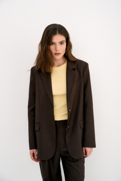 Жакет THE VERY 2418 шоколад - фото 2