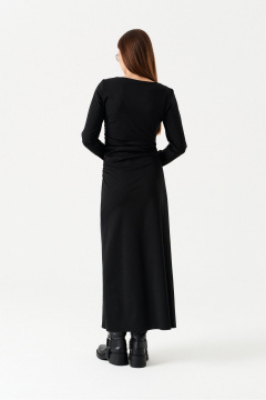 Платье ELLETTO 1101 черный - фото 4