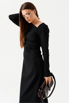 Платье ELLETTO 1101 черный - фото 3