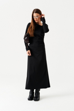 Платье ELLETTO 1101 черный - фото 1