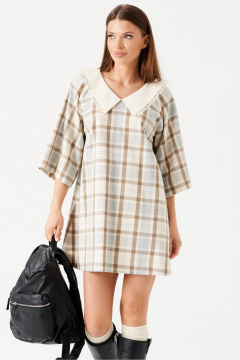 Платье ELLETTO LIFE 1102 мультиколор - фото 3