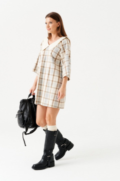 Платье ELLETTO LIFE 1102 мультиколор - фото 2