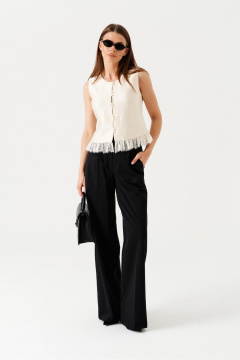 Блуза ELLETTO LIFE 3884 сливочный - фото 2