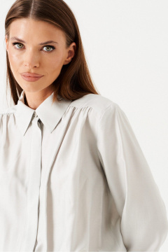 Блуза ELLETTO LIFE 3886 серый - фото 3