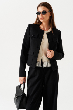 Брюки, жакет ELLETTO LIFE 5307 черный - фото 3