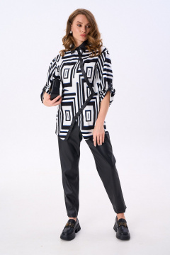 Брюки NikVa 819-2 черный - фото 5