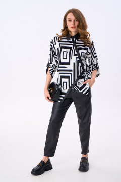 Брюки NikVa 819-2 черный - фото 4