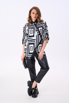 Брюки NikVa 819-2 черный - фото 1