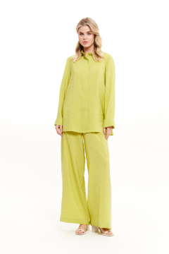 Блуза Панда 17940 салатовый - фото 2