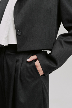 Жакет THE VERY 2407 графит - фото 3