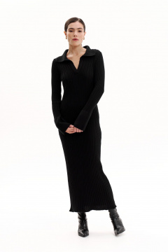 Платье THE VERY 2412 черый - фото 5