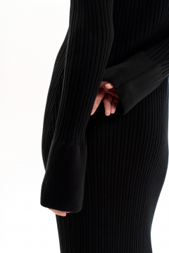 Платье THE VERY 2412 черый - фото 3