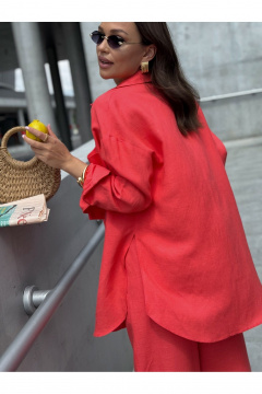 Блуза Dilana VIP 2099 лосось - фото 4