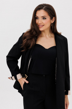 Брюки, жакет Vilena 1087 черный - фото 5