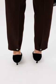 Брюки, жакет Vilena 1009 шоколад - фото 3