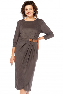 Платье Диомант 2098 серый - фото 4