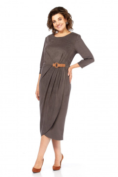 Платье Диомант 2098 серый - фото 3