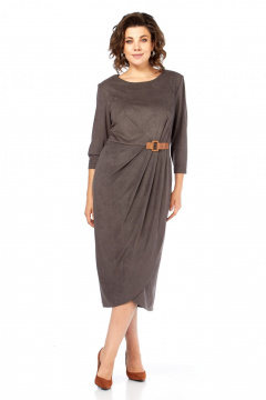 Платье Диомант 2098 серый - фото 2