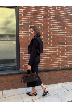 Жакет THE.WOMAN 0338 черный - фото 4