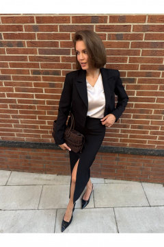 Жакет THE.WOMAN 0338 черный - фото 3