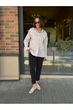 Брюки THE.WOMAN 0337 черный - фото 1