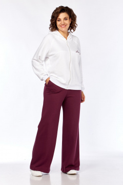 Брюки, джемпер Диомант 2095 бордо - фото 3