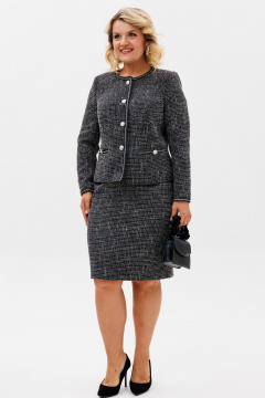 Жакет, юбка BRELA 2415 мультиколор - фото 2