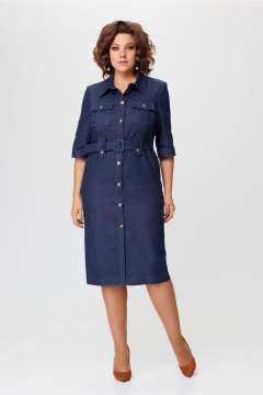 Платье Bonna Image 939/1 синий - фото 2