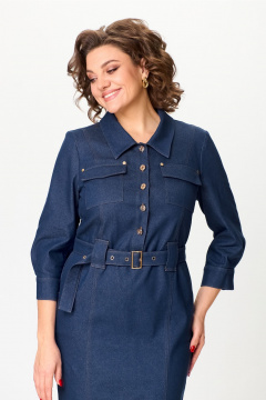 Платье Bonna Image 944/1 синий - фото 2