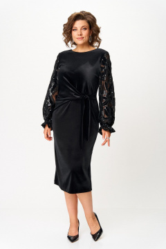 Платье Svetlana-Style 2142 черный_бархат - фото 2