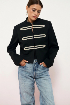 Жакет ATTIKA А3396 черный - фото 5