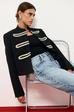 Жакет ATTIKA А3396 черный - фото 2