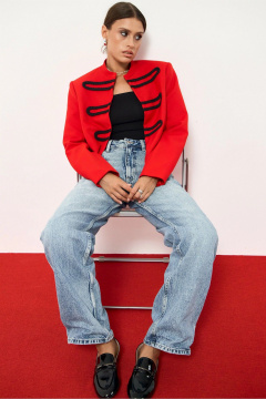 Жакет ATTIKA А3396-2 красный - фото 5