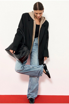 Жакет ATTIKA А3397 черный - фото 4