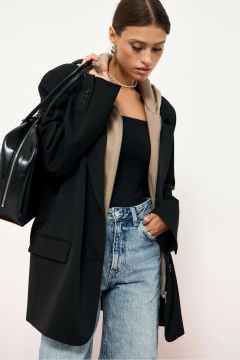 Жакет ATTIKA А3397 черный - фото 2