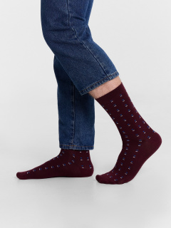Носки Mark Formelle 017K-2854/24017K-1 бордовый_рис.2854 - фото 1