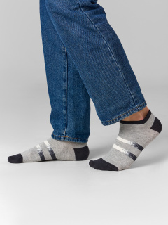 Носки Mark Formelle 104K-3105/25104K серый_меланж_рис.3105 - фото 2