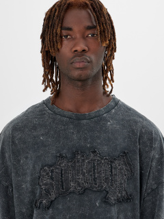 Футболка Mark Formelle 111934/25-ОБР5246П-0-2 серый_acid_wash - фото 2