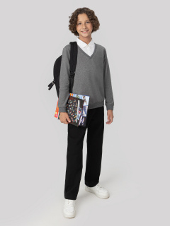 Джемпер Mark Formelle 123383/25-35439Ц-7 т.серый_меланж_4348_F3 - фото 4