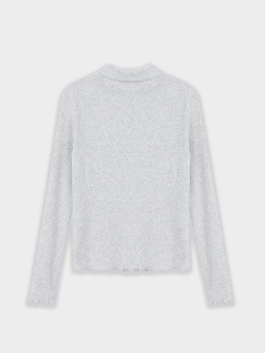 Лонгслив Mark Formelle 127928/25-34882Ц-1 серый_меланж_4306_А_1 - фото 4