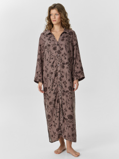 Платье Mark Formelle 152631/24-28378П-9 цветы_на_коричневом - фото 2