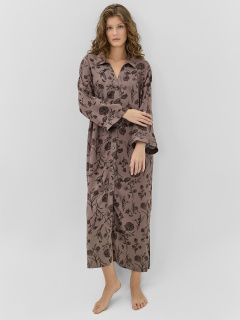 Платье Mark Formelle 152631/24-28378П-9 цветы_на_коричневом - фото 3